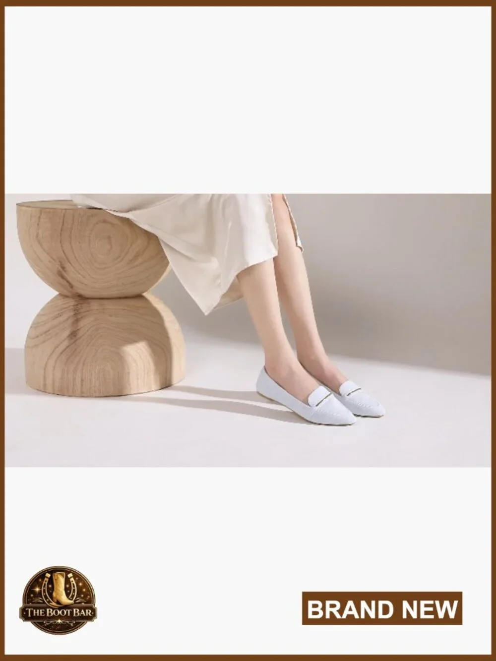 Pointed Toe Loafers Faux Suede Flats Memory Foam Slip On Work Shoes